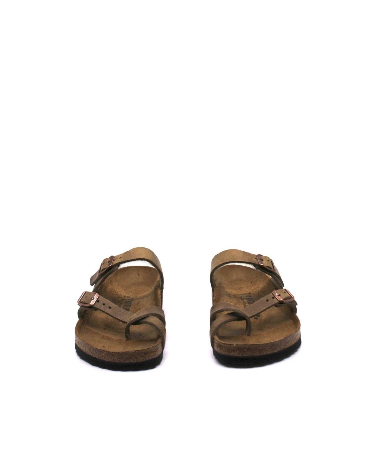 Birkenstock Mayari Tobacco Oiled Leather Regular Width Product Image