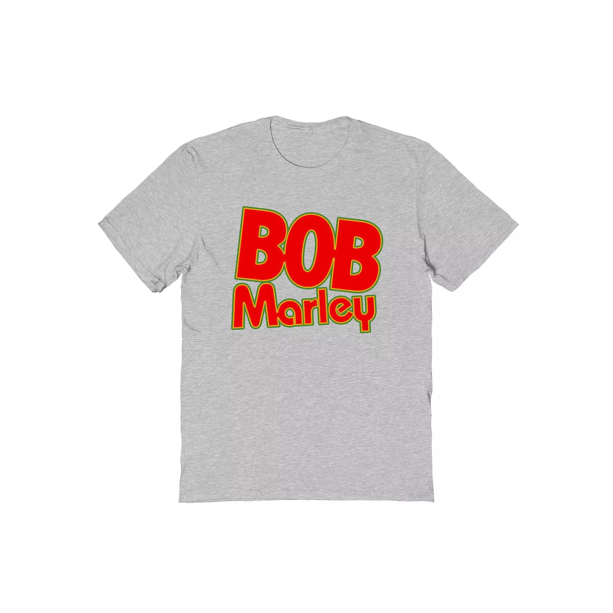 Men's Bob Marley Bob Red Logo Graphic Tee, Adult Unisex,  Product Image