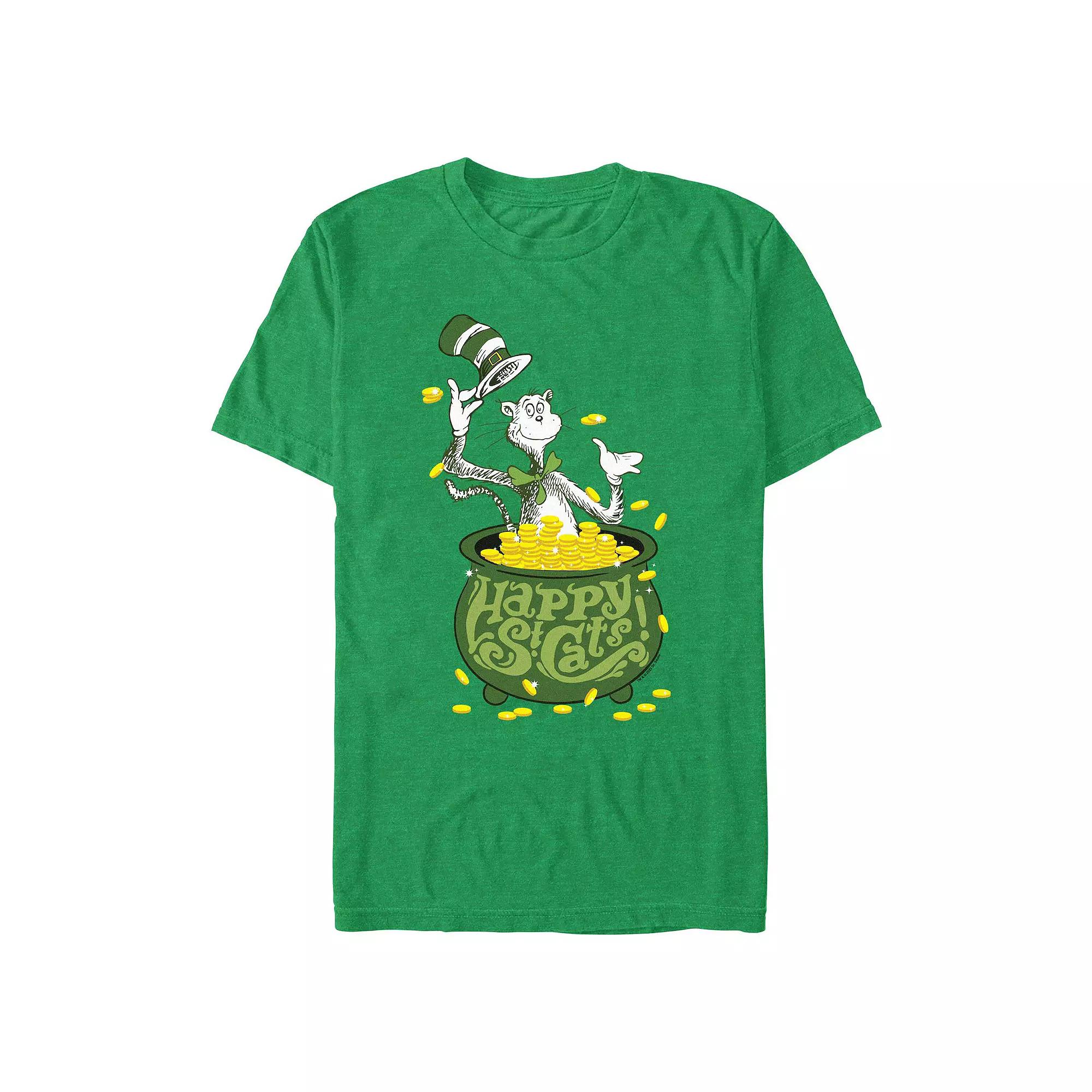 Big & Tall Happy St. Cats Graphic Tee, Men's,  Product Image