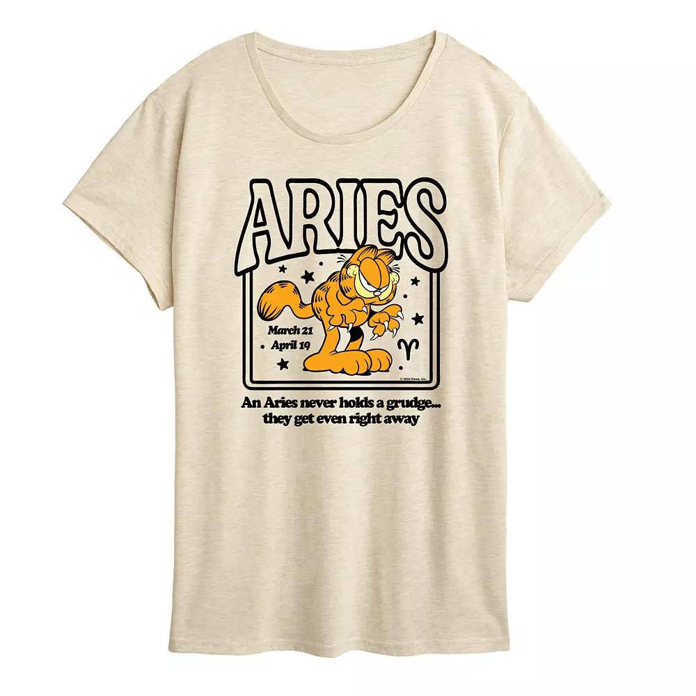 Women's Garfield Aries Graphic Tee,  Product Image