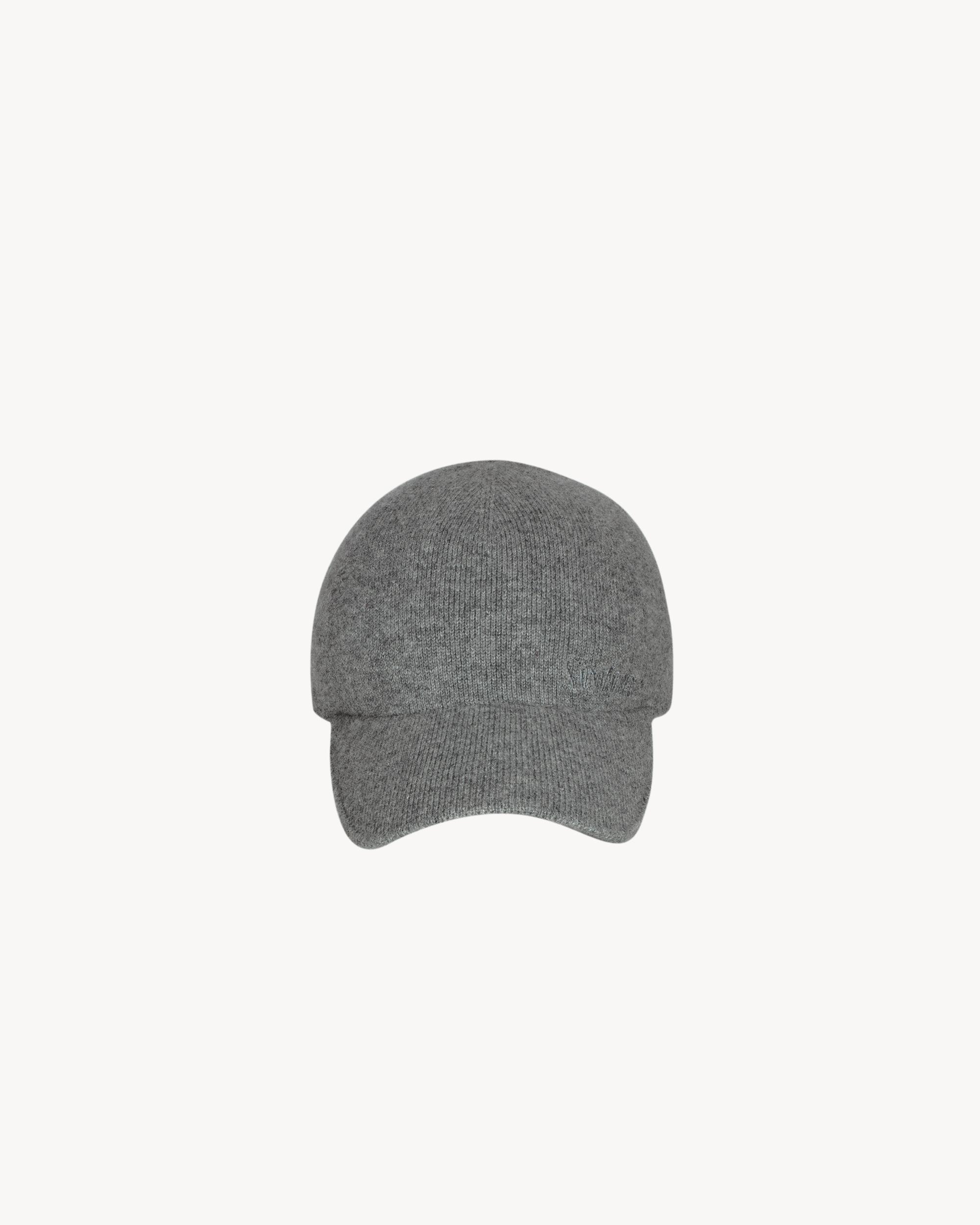 SAINT LAURENT knit baseball cap in cashmere Product Image