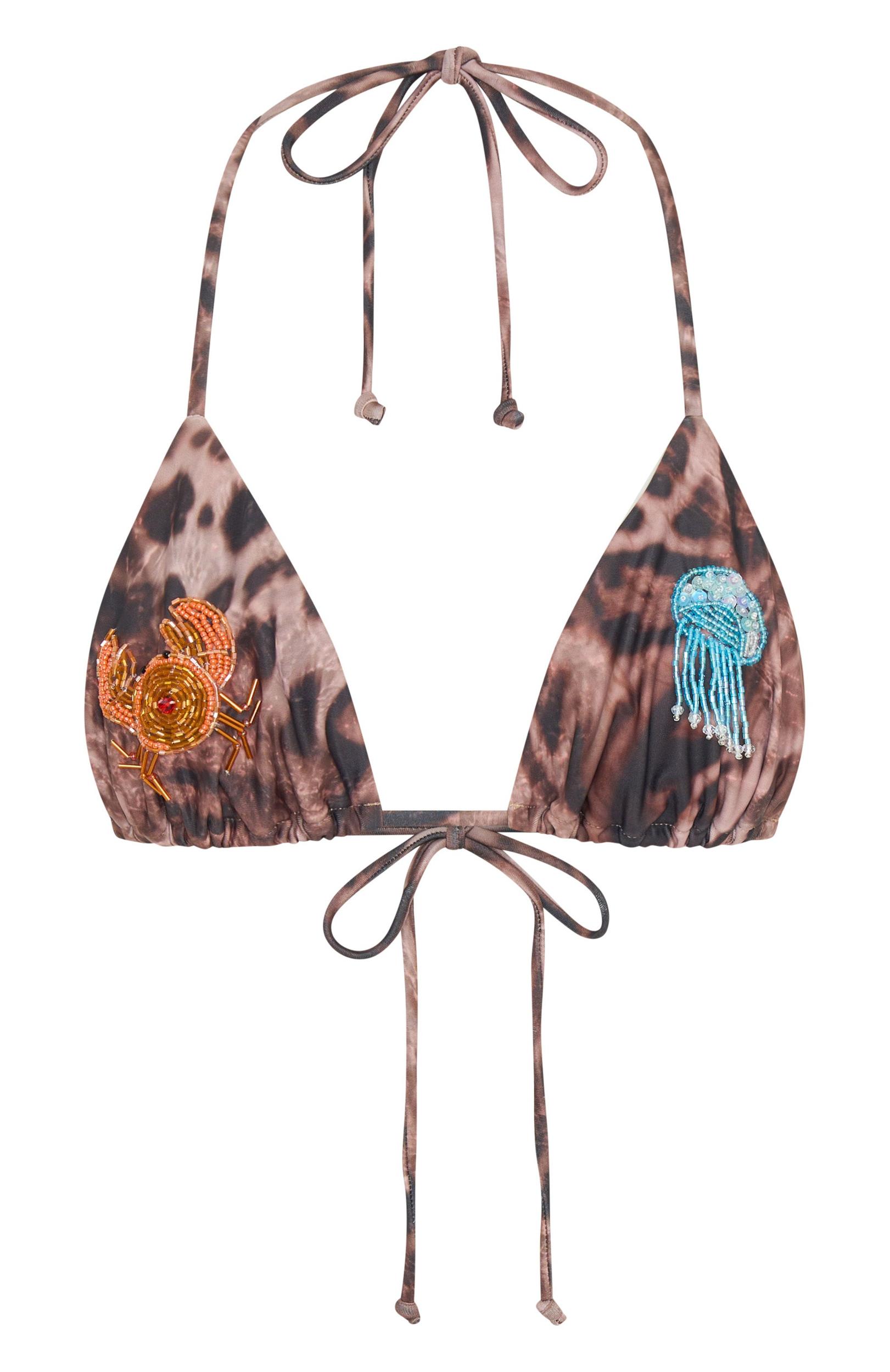 Ophelia Bikini Top The Wild Print Product Image