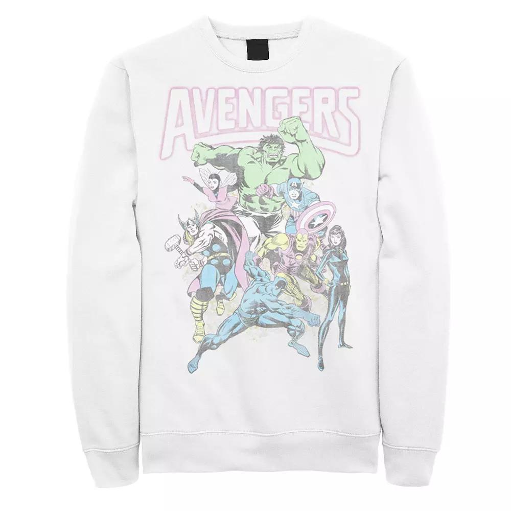 Men's Marvel Avengers Band Sweatshirt,  Product Image