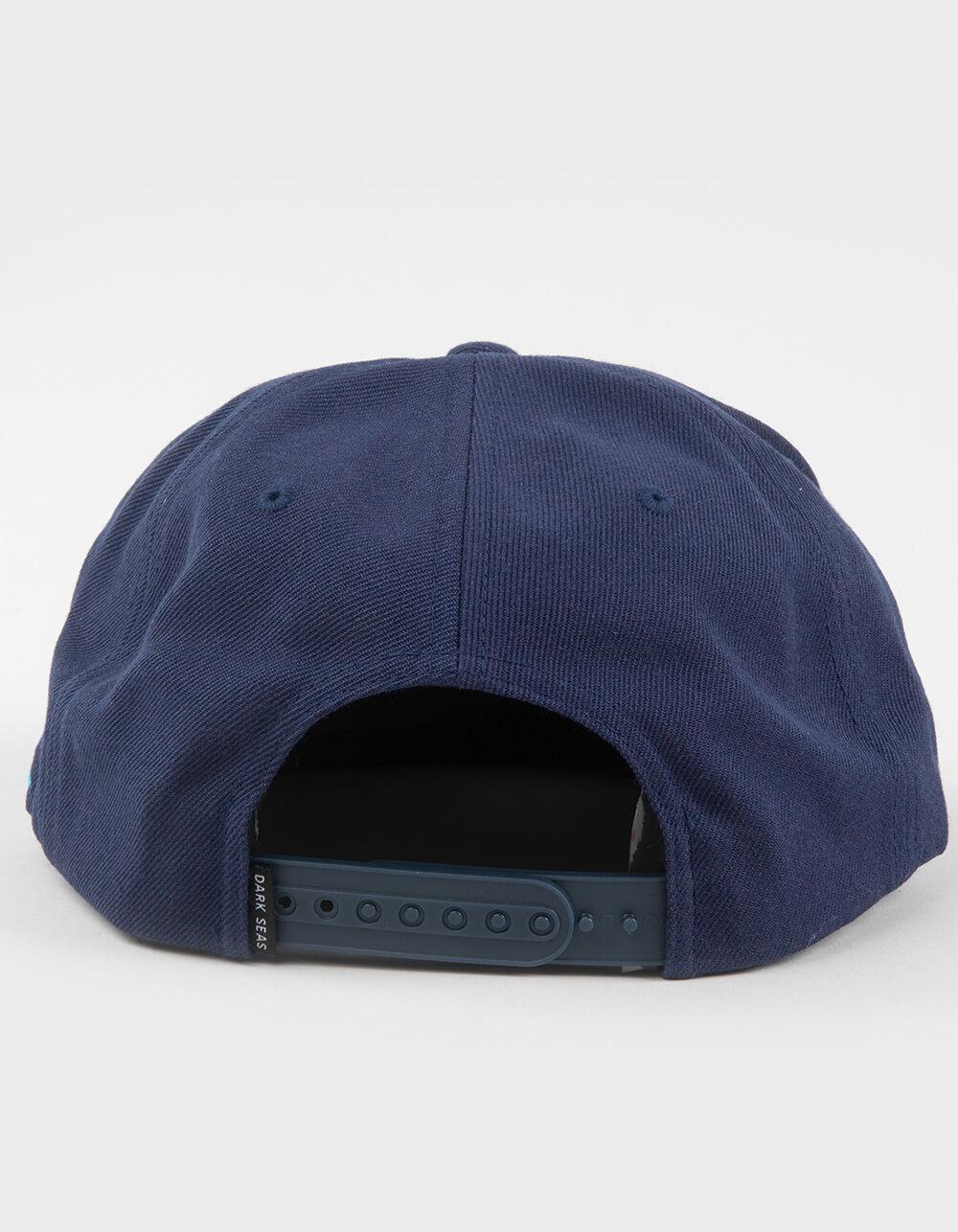 DARK SEAS Cover Unstructured Snapback Hat - NAVY Product Image