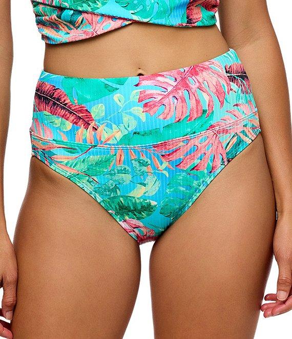 Athena Next by Athena Coconut Bay Tropical High Waist Swim Bottom Product Image