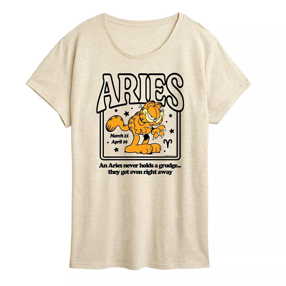 Women's Garfield Aries Graphic Tee,  Product Image