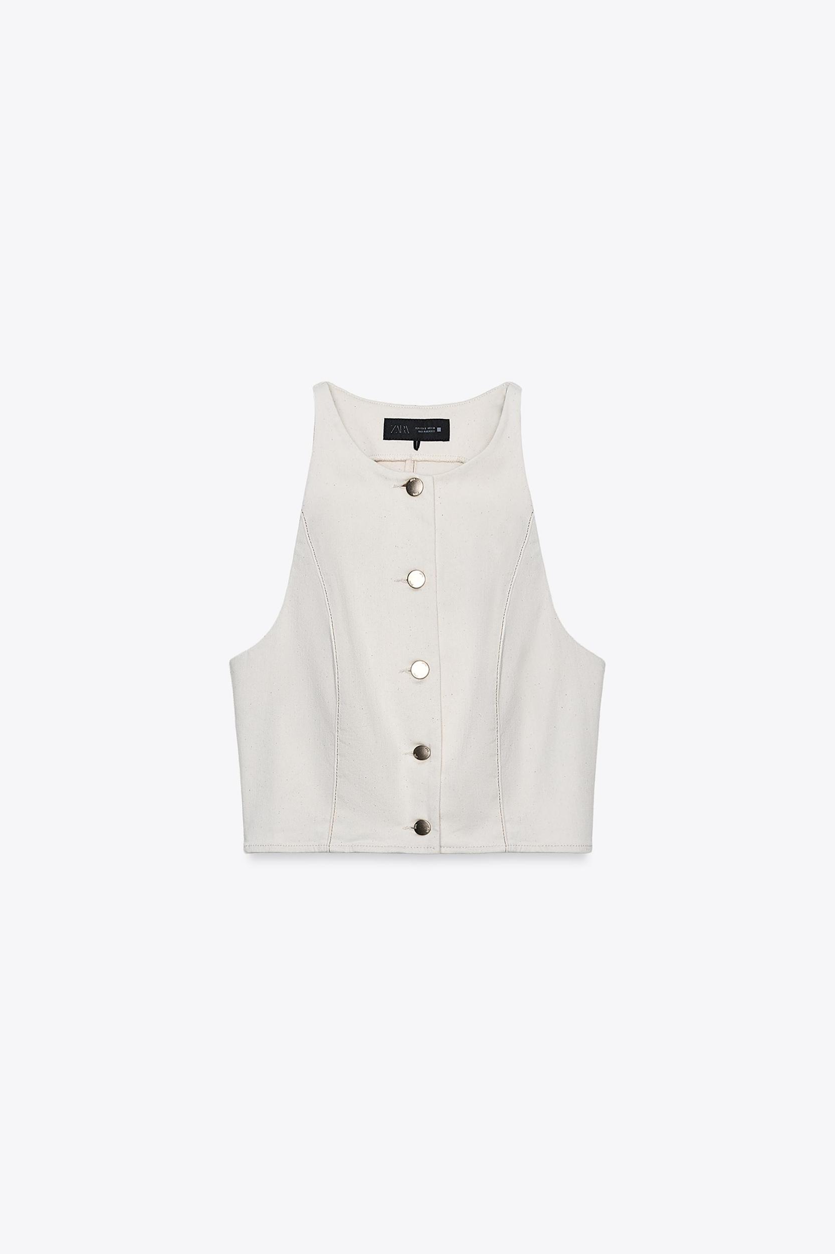 Z1975 SHORT DENIM VEST Product Image