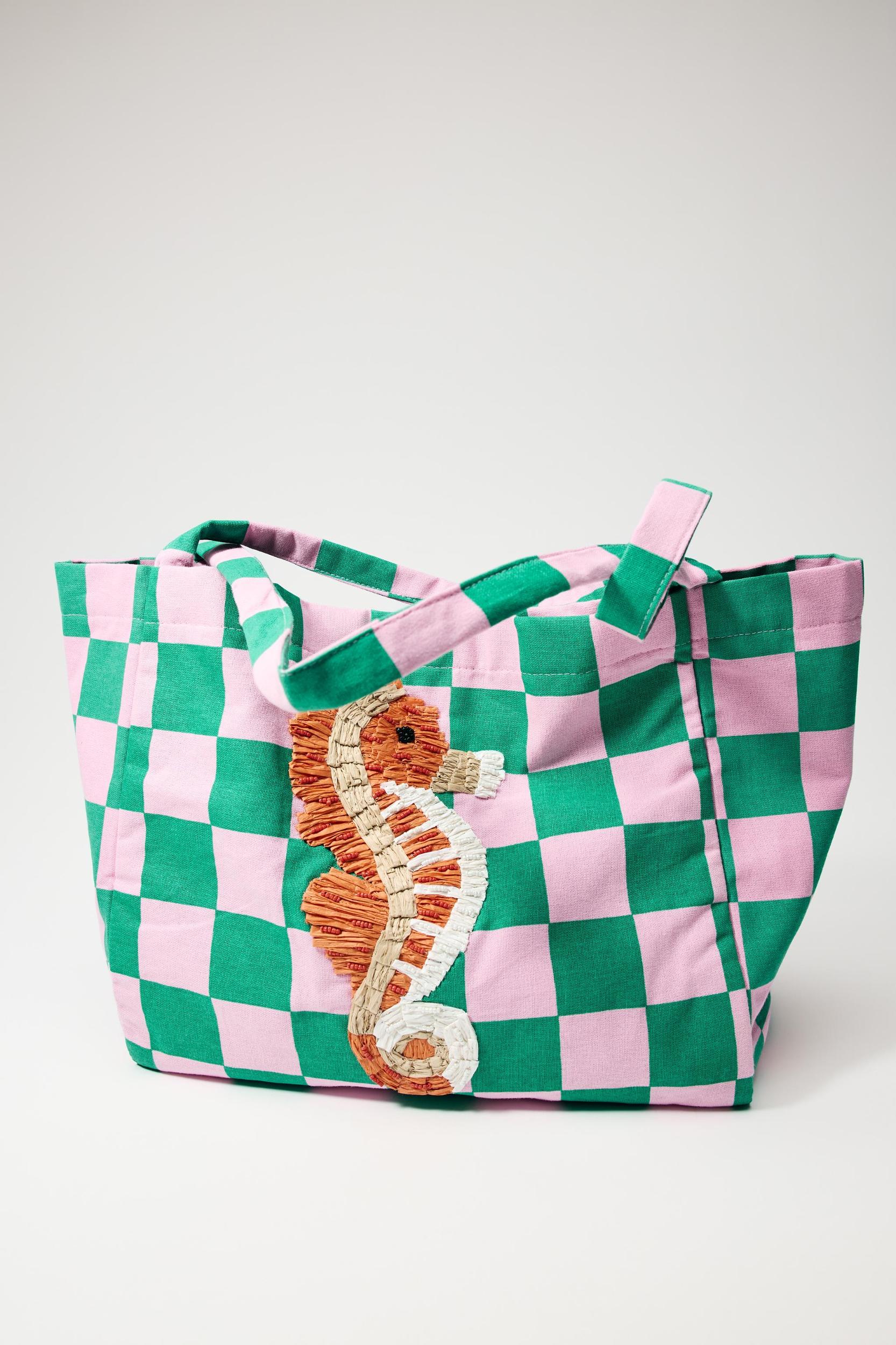 GRAPHIC WOVEN SHOPPER Product Image