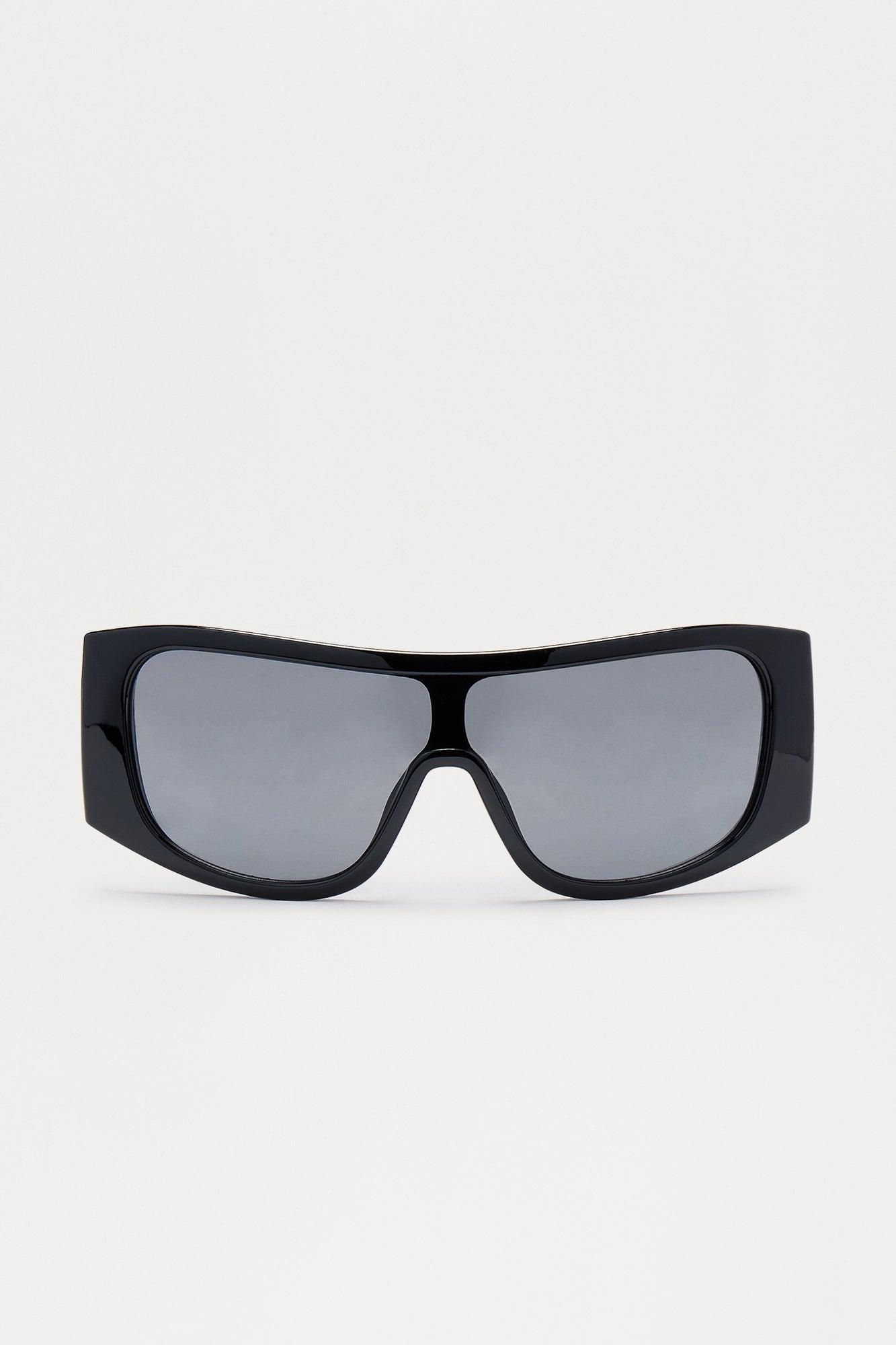 Lioness Shield Sunglasses - Black Female Product Image