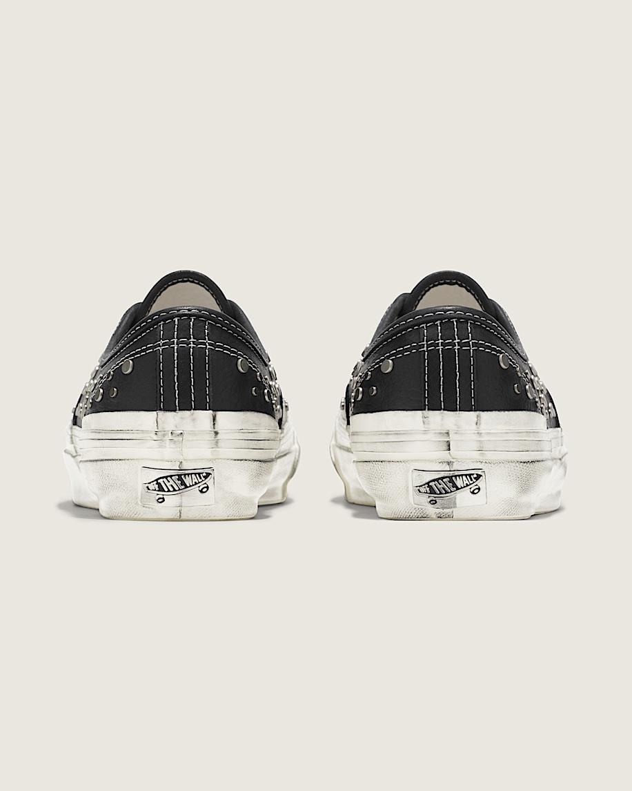 Premium Authentic Studded Leather Shoe in Nocturnal Black| Vans US Product Image