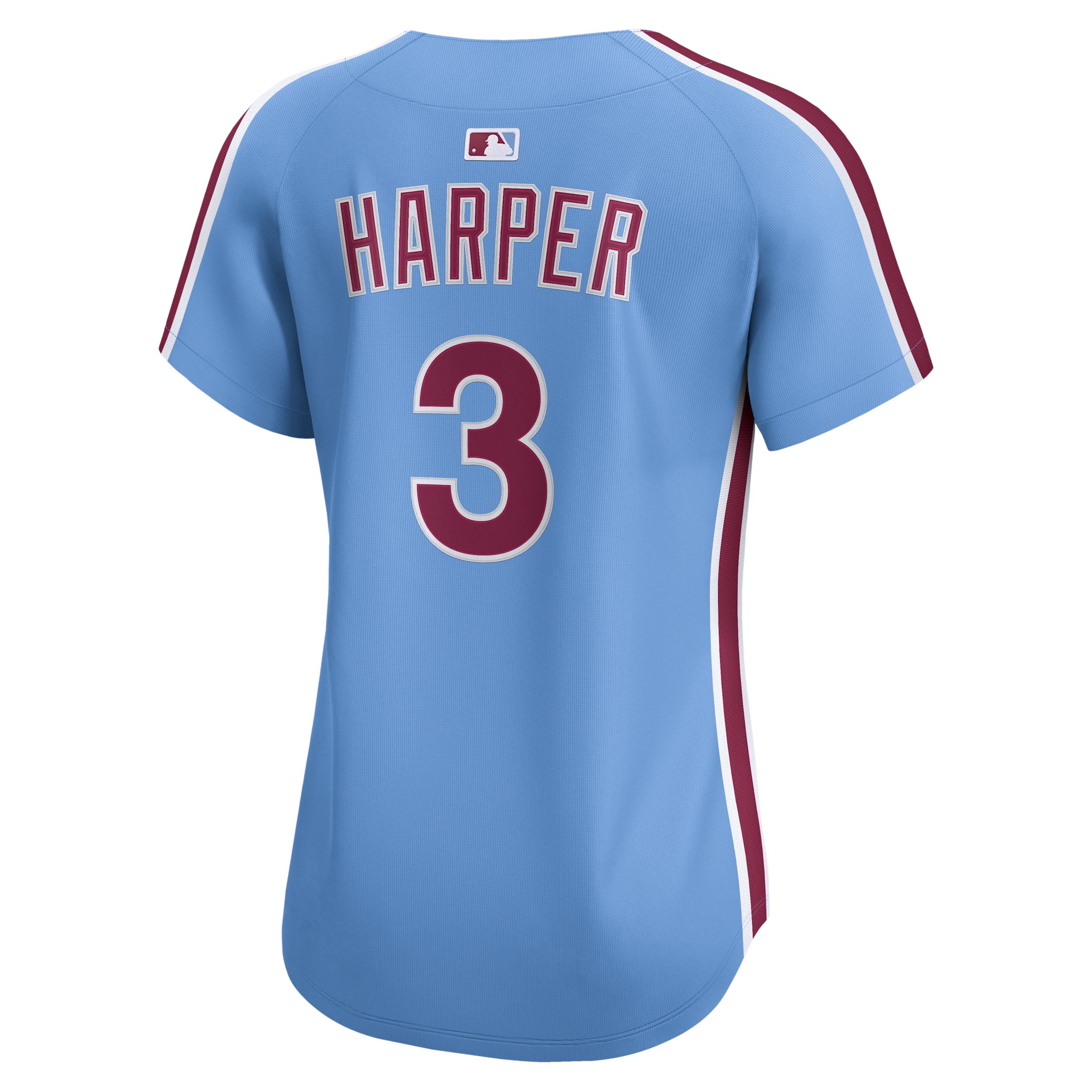 Bryce Harper Philadelphia Phillies Womens Nike Womens Dri-FIT ADV MLB Limited Jersey | LM2WPPA1PP9-V91 Product Image