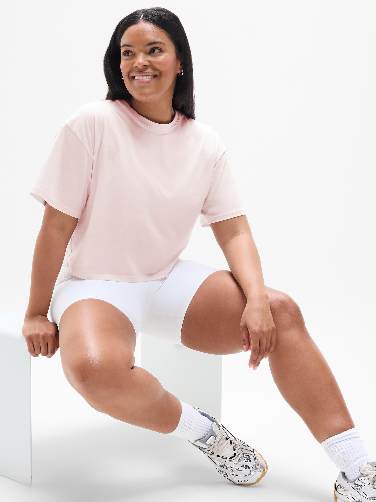 True Cotton Crop Tee Product Image