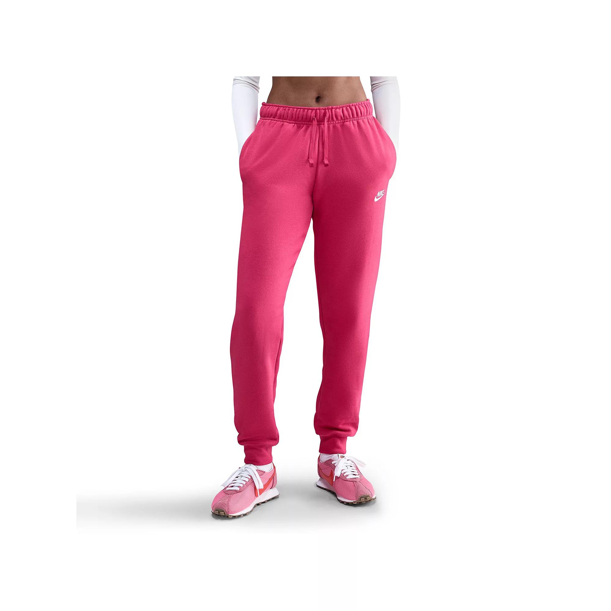 Women's Nike Sportswear Club Fleece Mid-Rise Jogger Pants Product Image