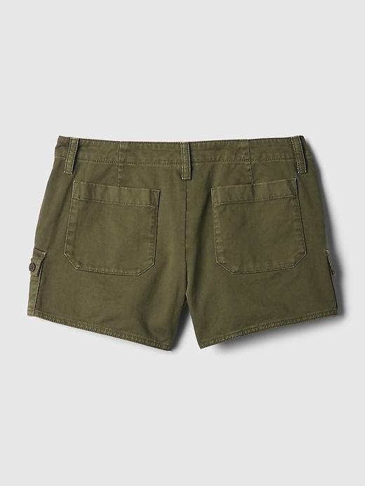 3" Low Rise Y2K Cargo Shorts Product Image