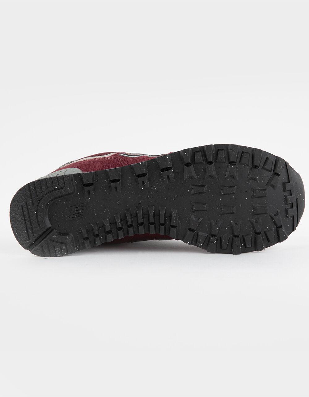 NEW BALANCE 574 Womens Shoes - BURGUNDY Product Image