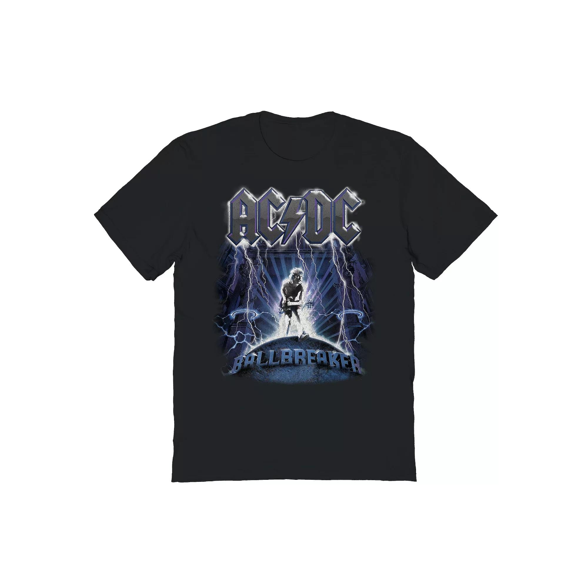 Men's Ride the Lightning Graphic Tee, Size: Large, Black Product Image