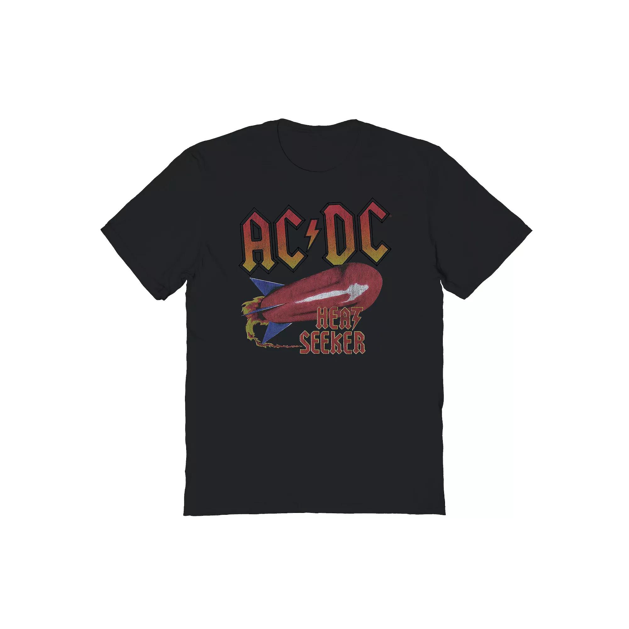 Men's ACDC Heat Seeker Graphic Tee, Size: Large, Black Product Image