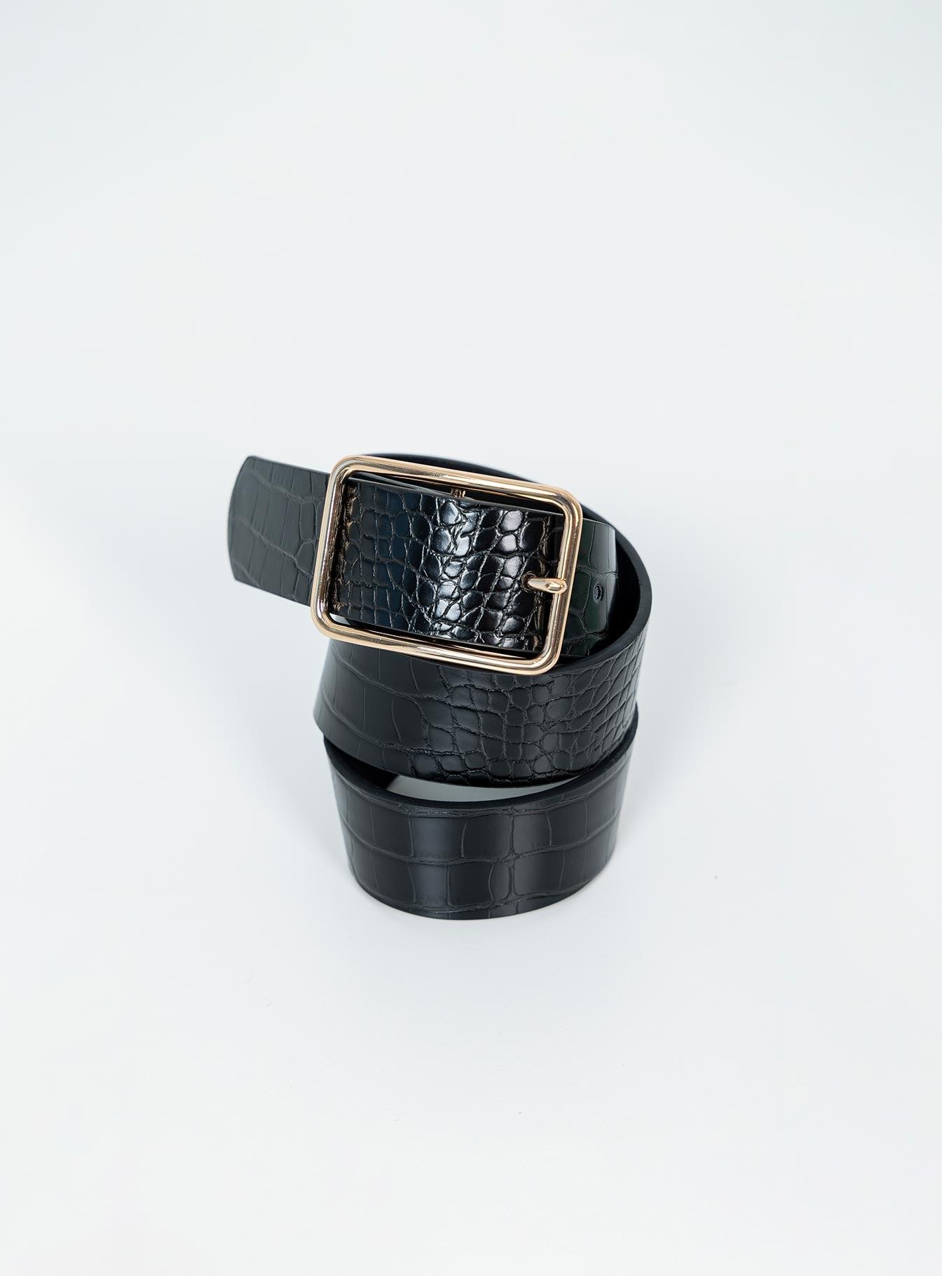 Salde Belt Black / Gold Product Image