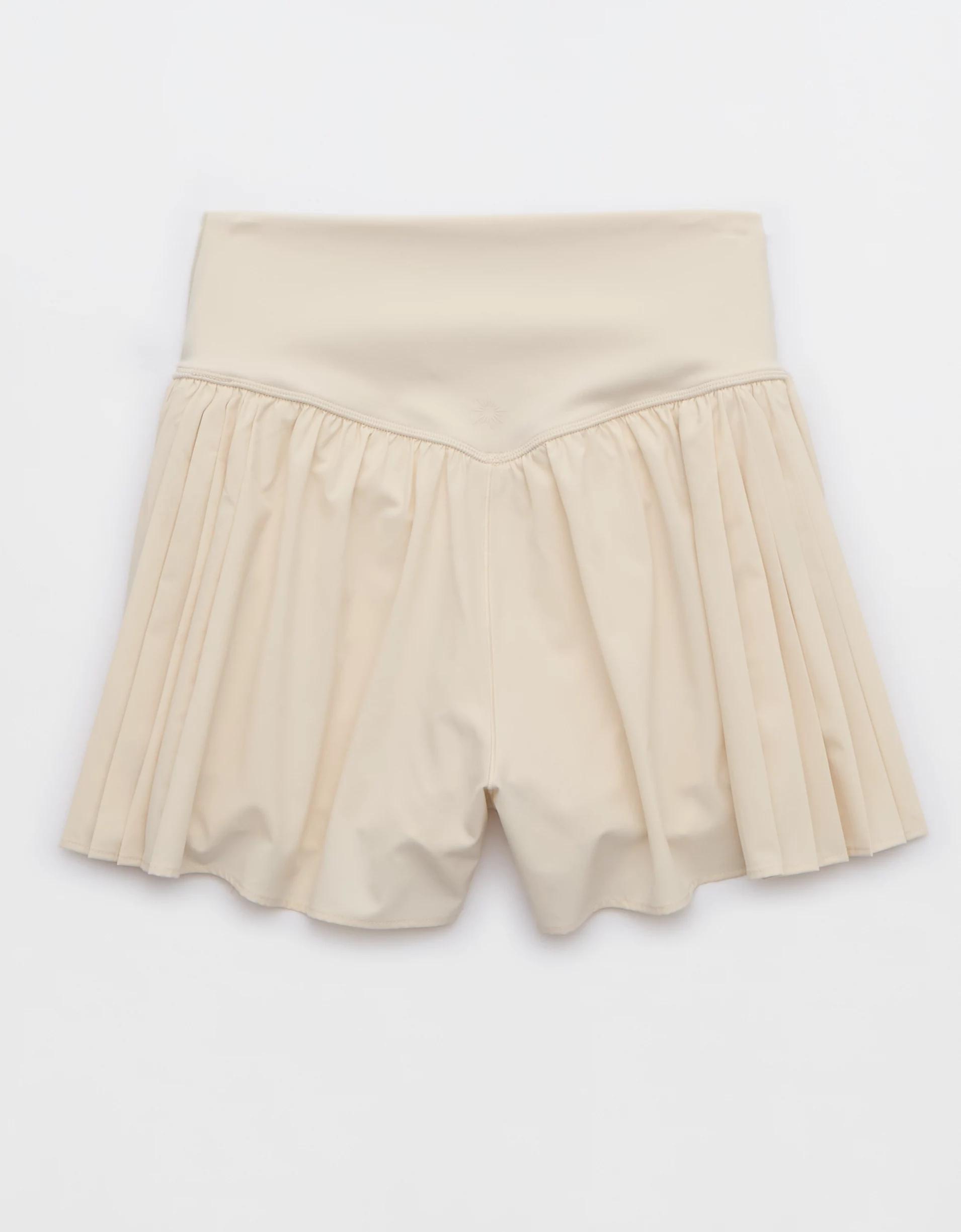 OFFLINE By Aerie Real Me Pleated Flowy Short Product Image