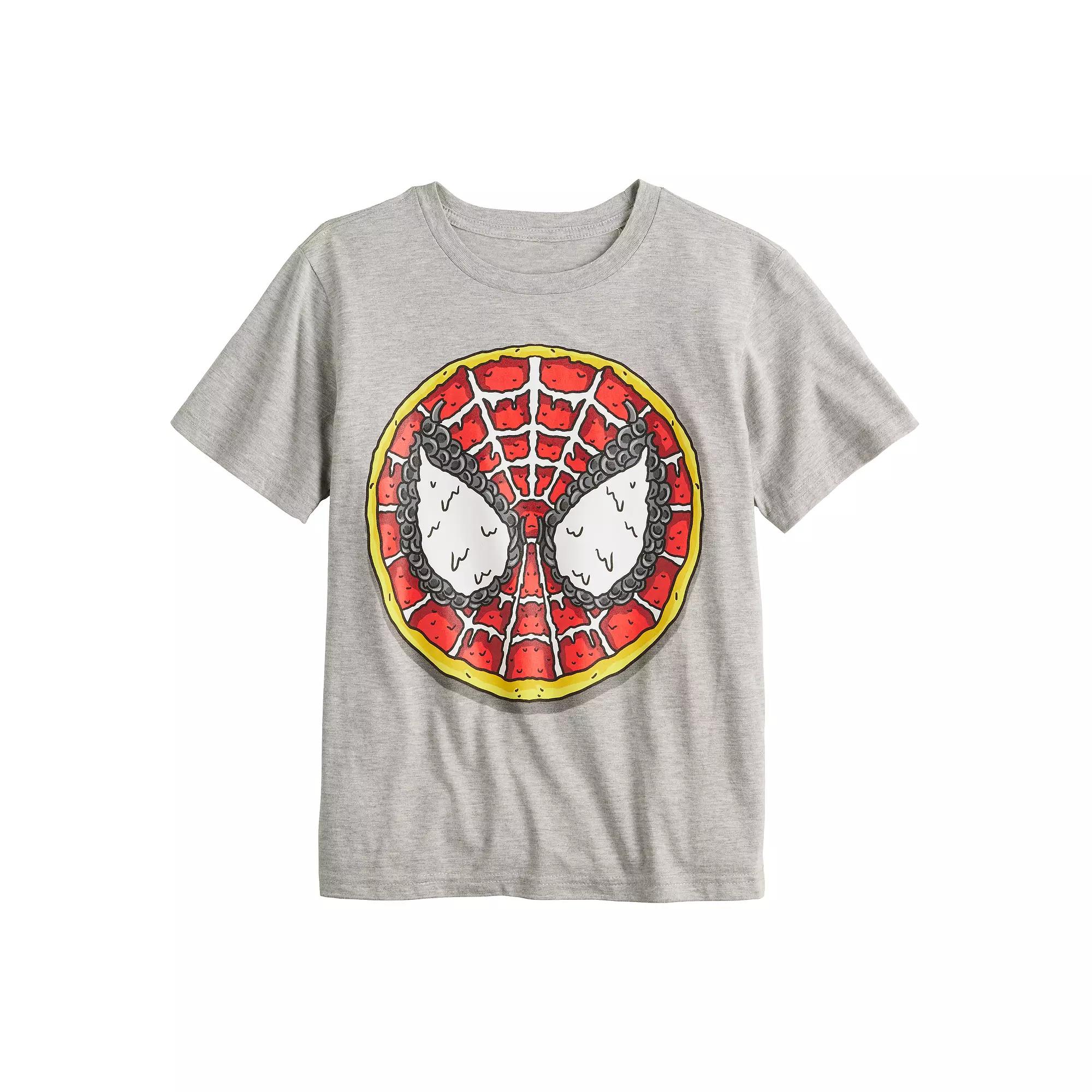 Boys 8-20 Marvel Spider-Man Graphic Tee, Boy's, Size: Large, Grey Grey Product Image