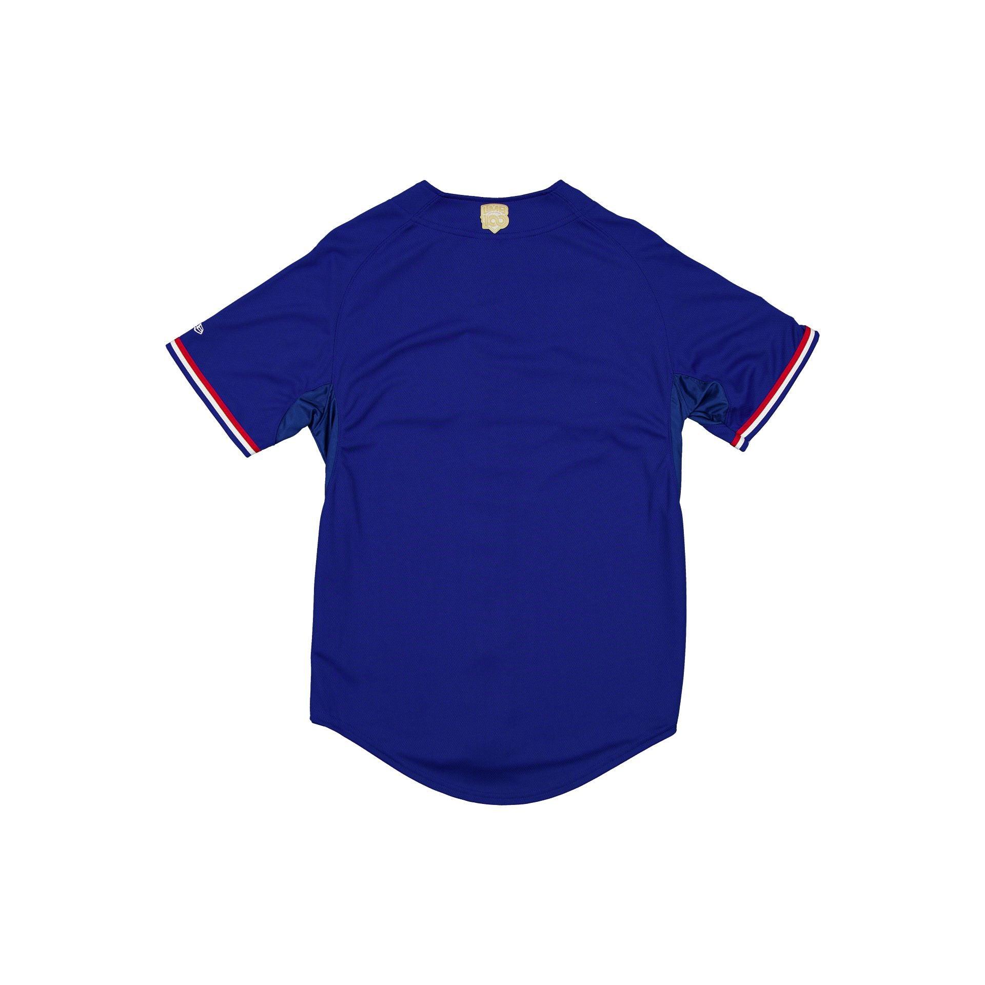 Bravos de León LMB 100th Anniversary Blue Alt Jersey Male Product Image