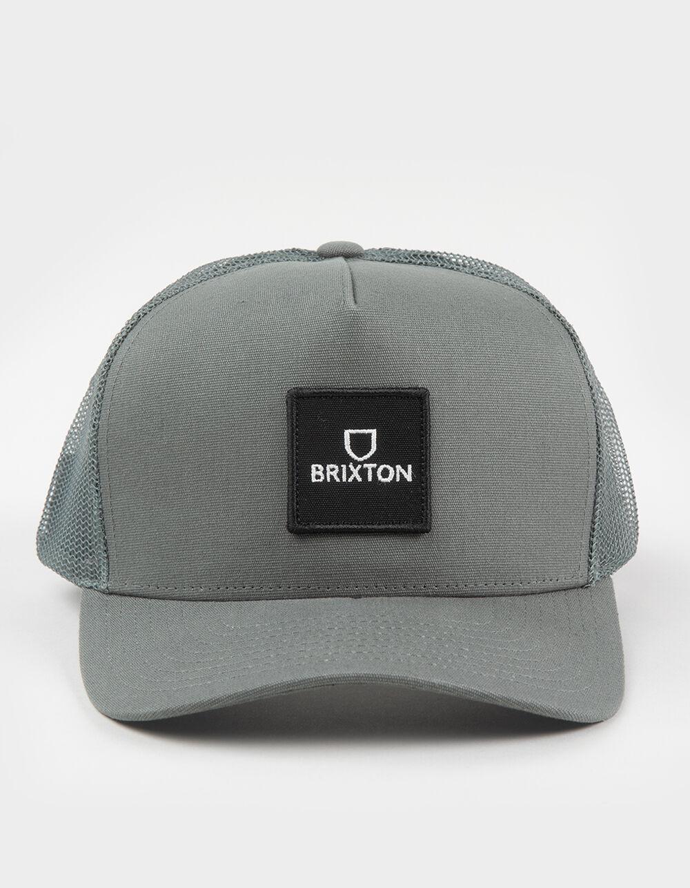 BRIXTON Alpha Block NetPlus® MP Trucker Hat - BROWN Product Image