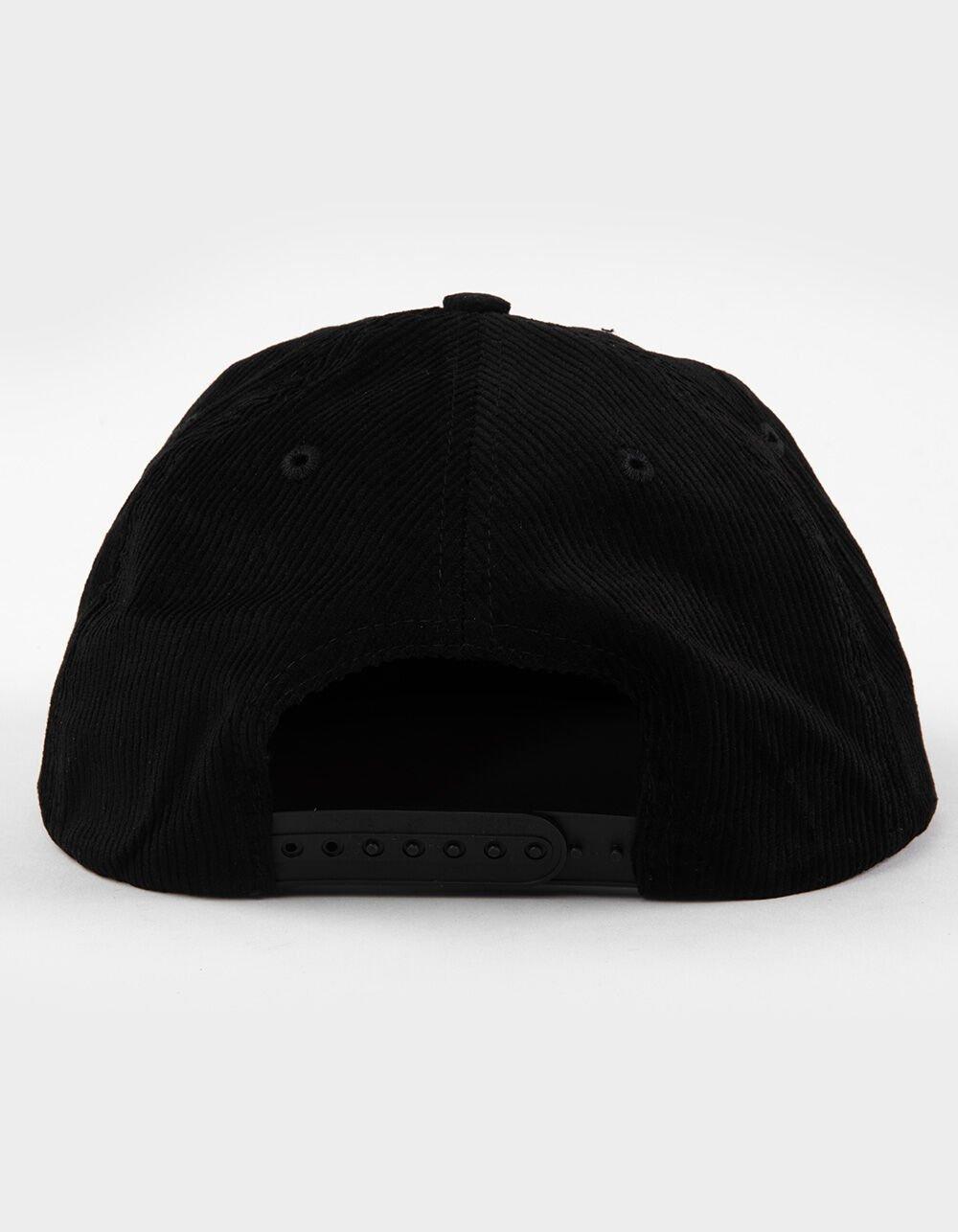 THRILLS Workwear 5 Panel Snapback Hat - BLACK Product Image