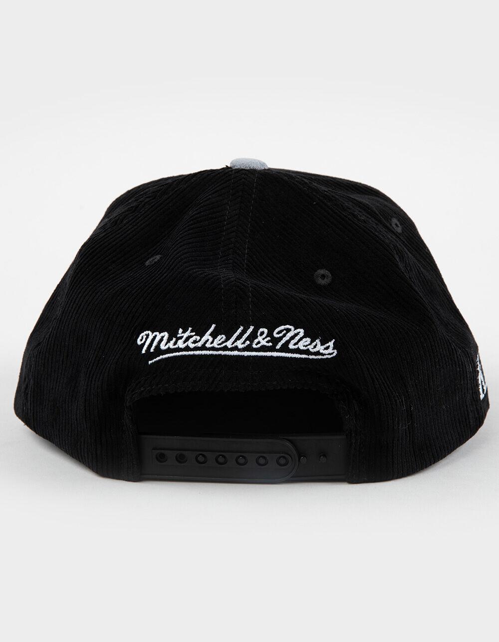 MITCHELL & NESS Los Angeles Kings Corduroy Snapback Hat - BLACK COMBO Product Image