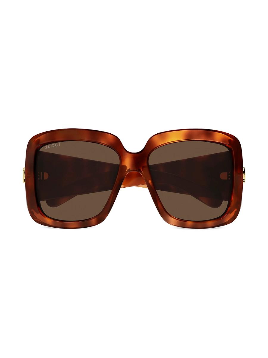 Womens GG Corner 55MM Square Sunglasses Product Image