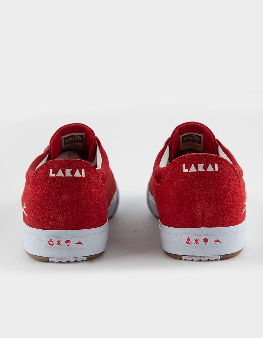 LAKAI Wilkins Mens Shoes - RED Product Image
