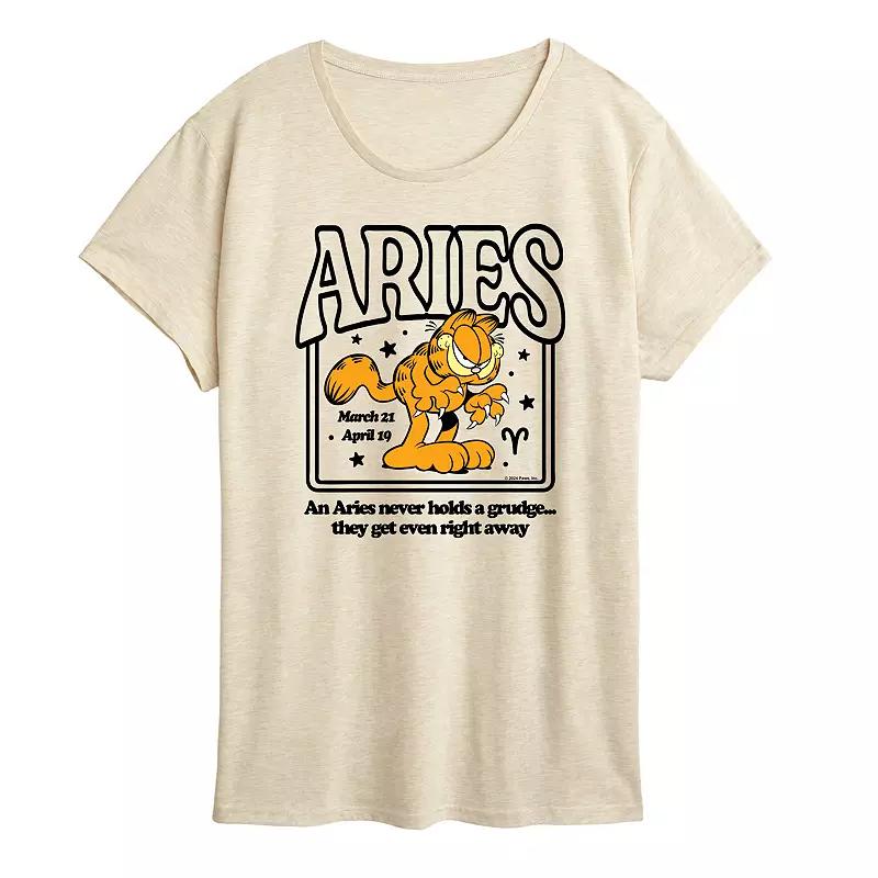 Women's Garfield Aries Graphic Tee,  Product Image