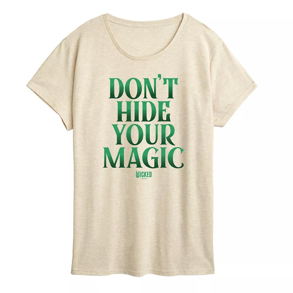 Women's Wicked Don't Hide Your Magic Graphic Tee,  Product Image