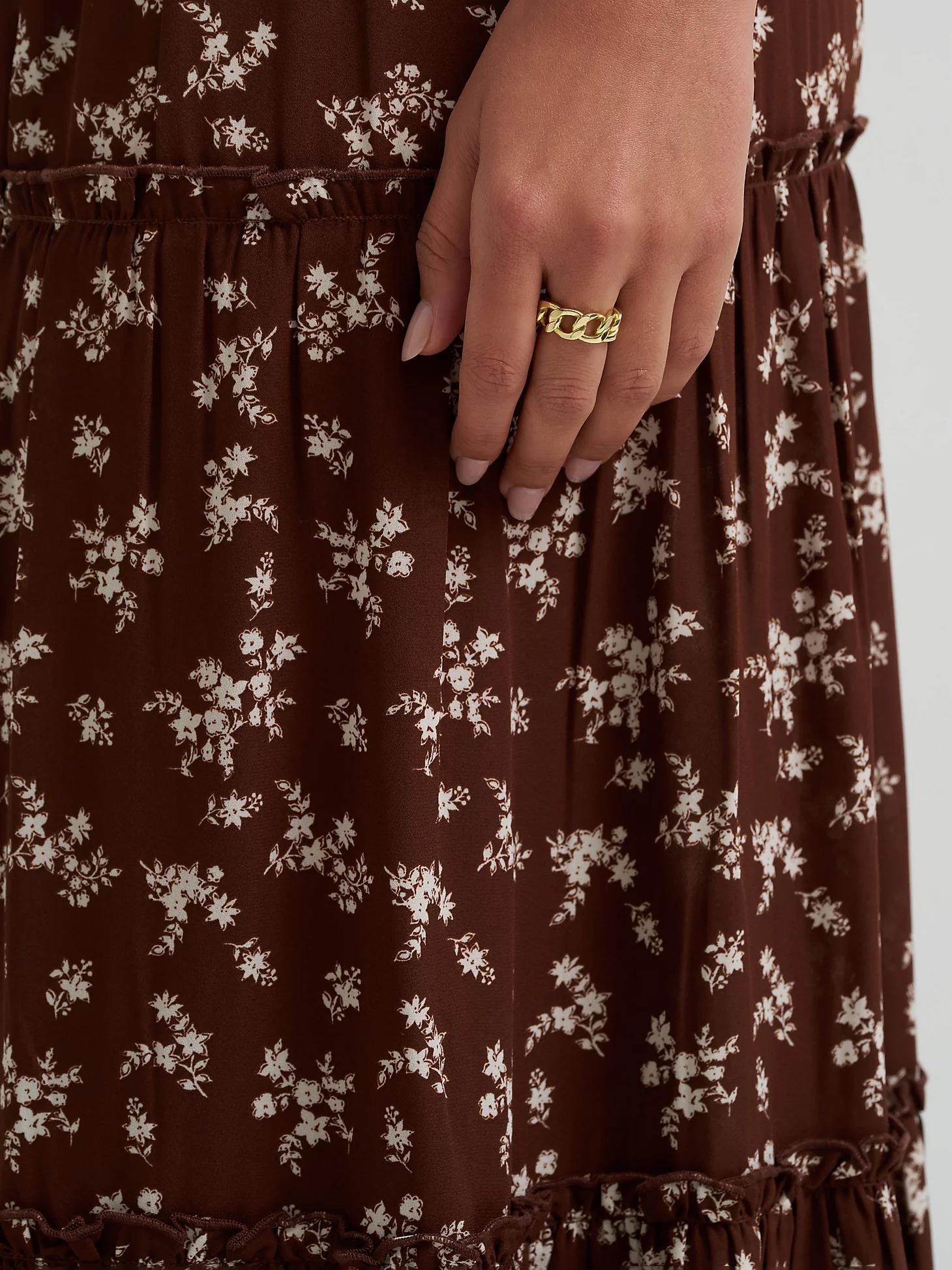 Women's Long Tiered Floral Skirt | Women's Skirts & Dresses | Lee® Product Image