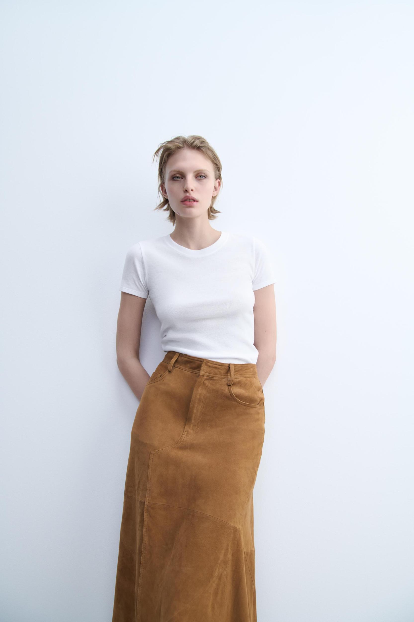 SHORT SLEEVE COTTON T-SHIRT Product Image