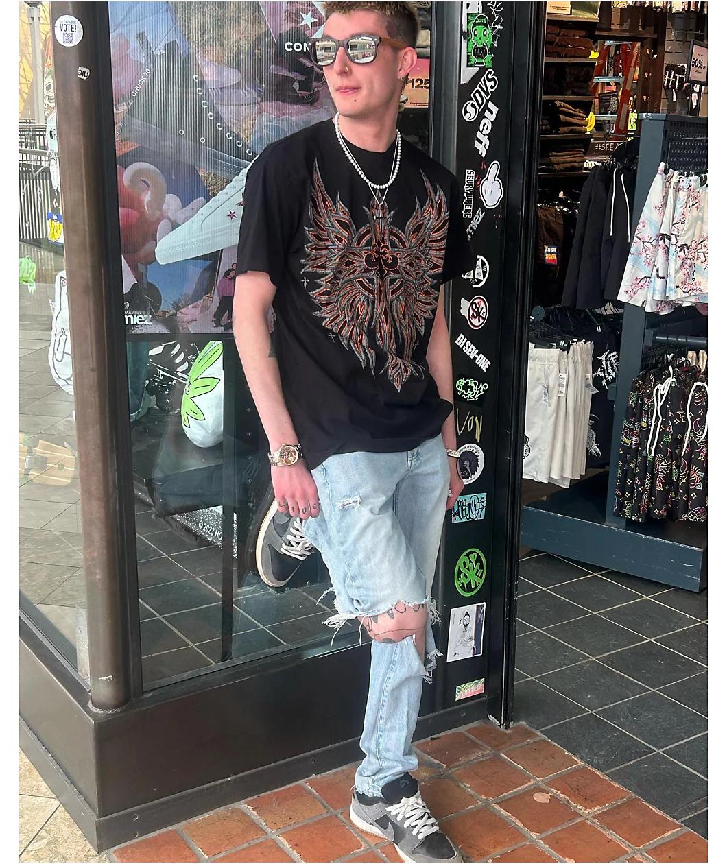 Affliction Absolution Black T-Shirt Product Image