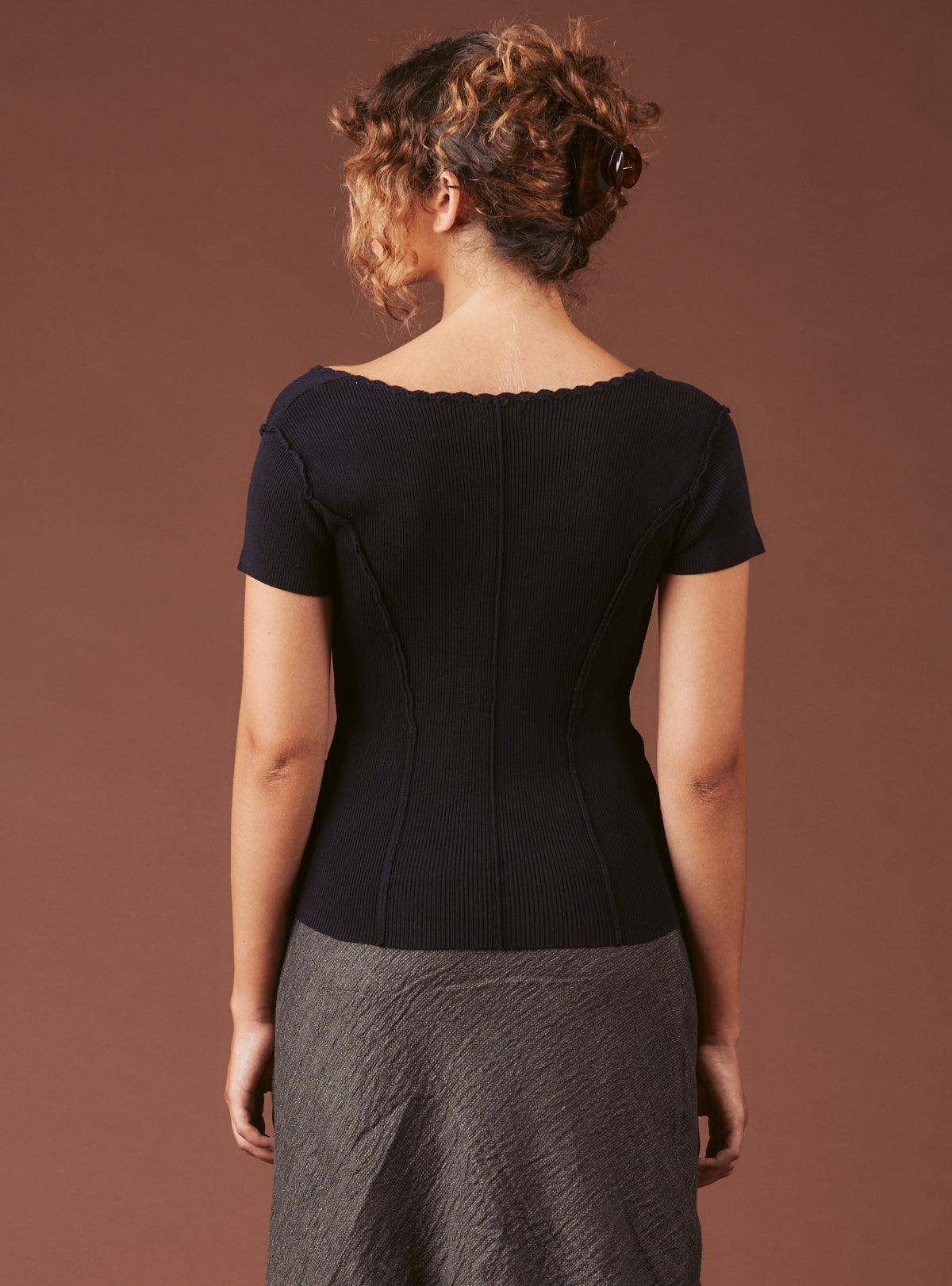 XAE Ribbed Top Female Product Image