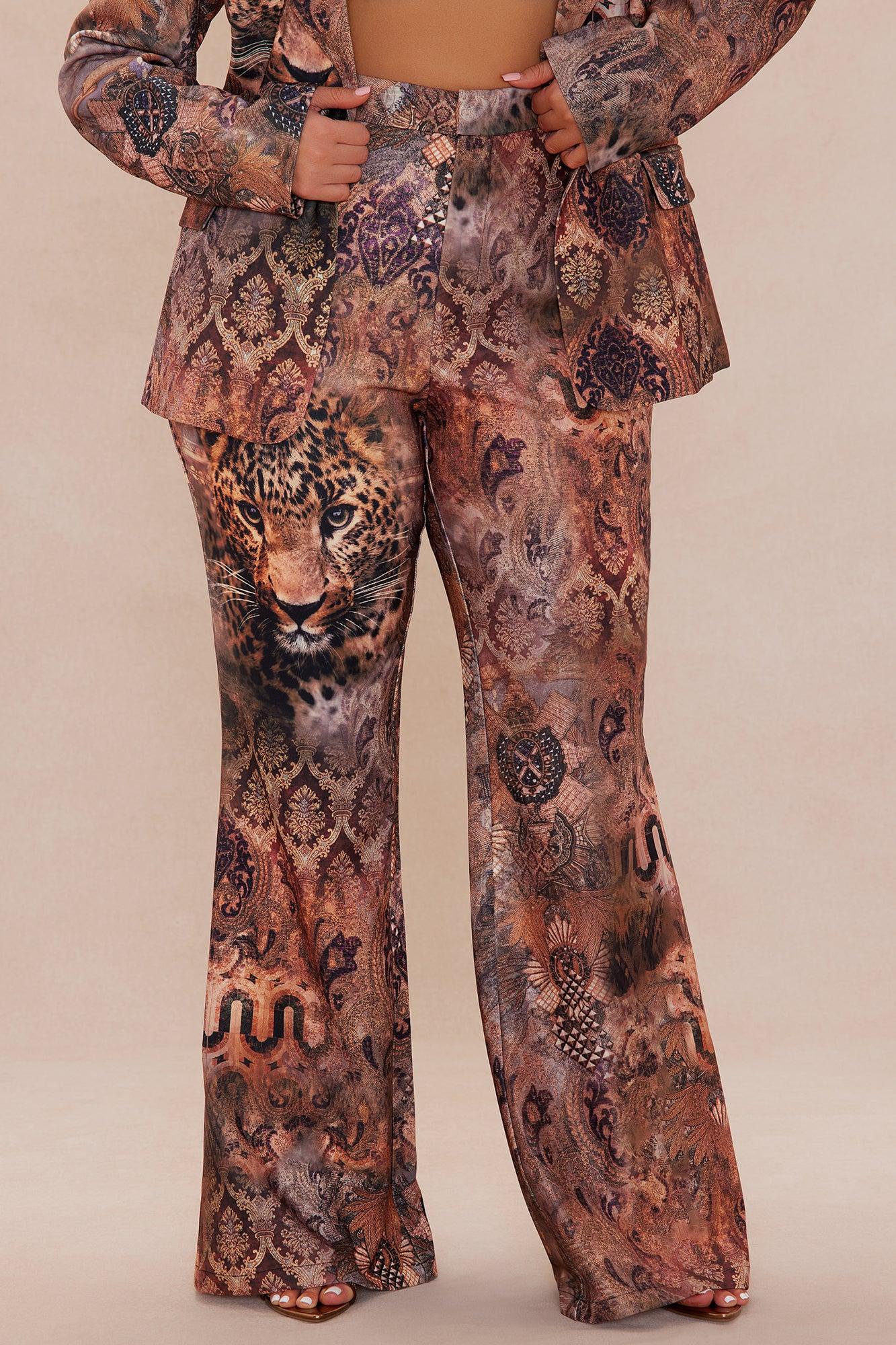 Exotic Suit Set - Brown Combo Product Image