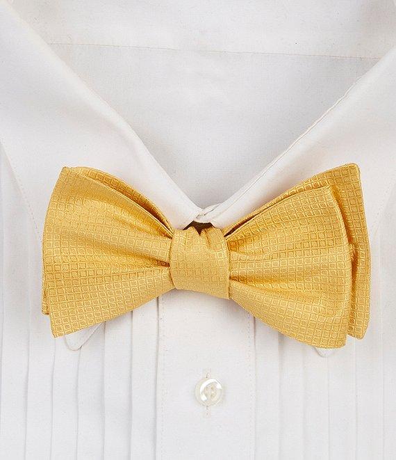 Cremieux Solid Nonsolid Silk Bow Tie Product Image