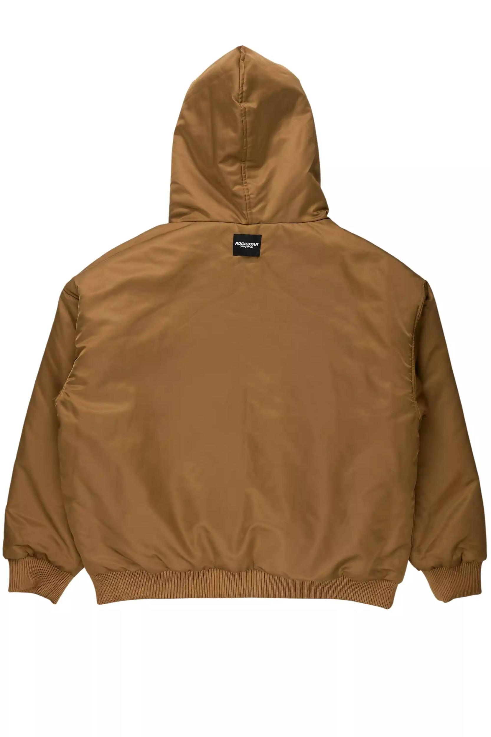 Jaleah Brown Oversized Fur Jacket Female Product Image