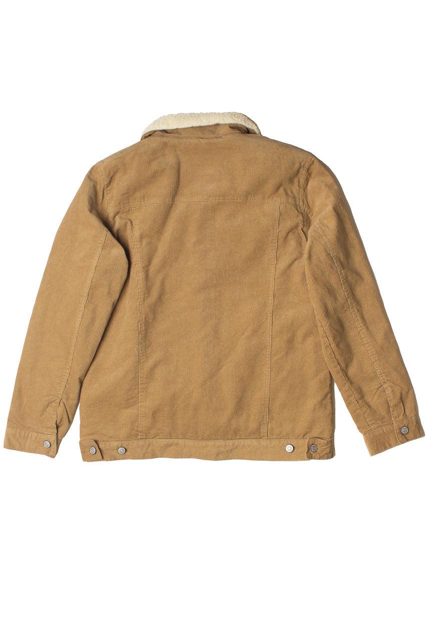 Corduroy Sherpa Lined Trucker Jacket Product Image
