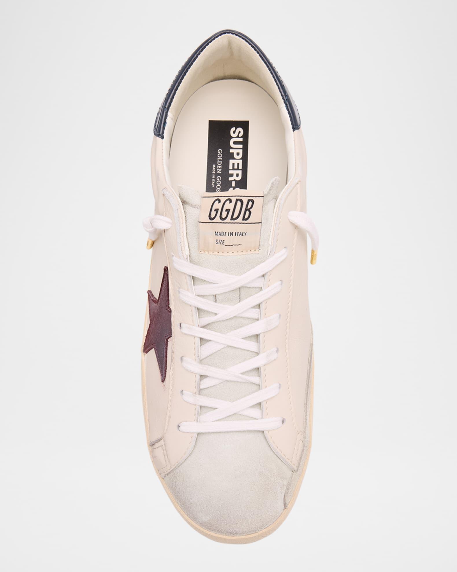 Men's Superstar Leather and Suede Low-Top Sneakers Product Image