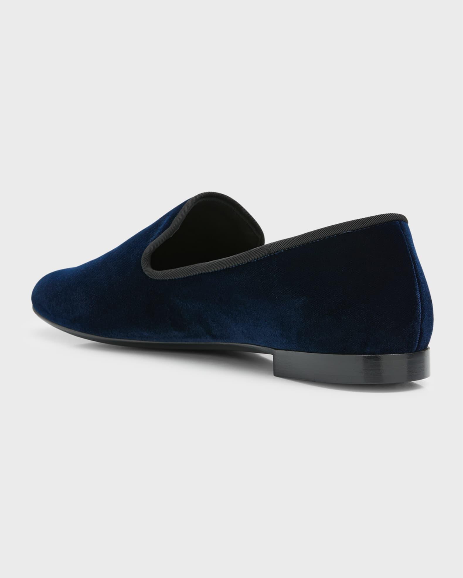 Men's Veronica Velvet Loafers Product Image