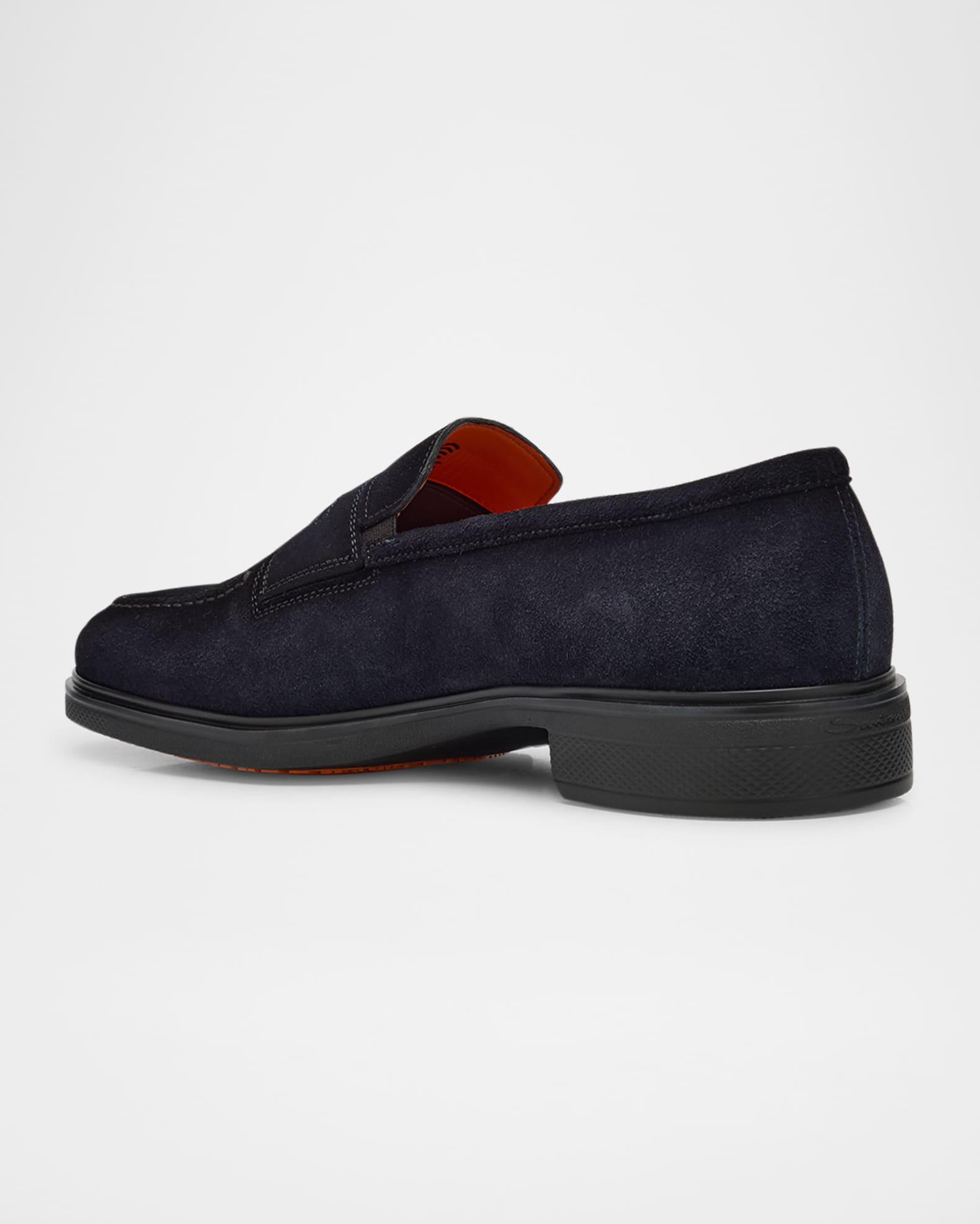 Men's Easy Suede Penny Loafers Product Image