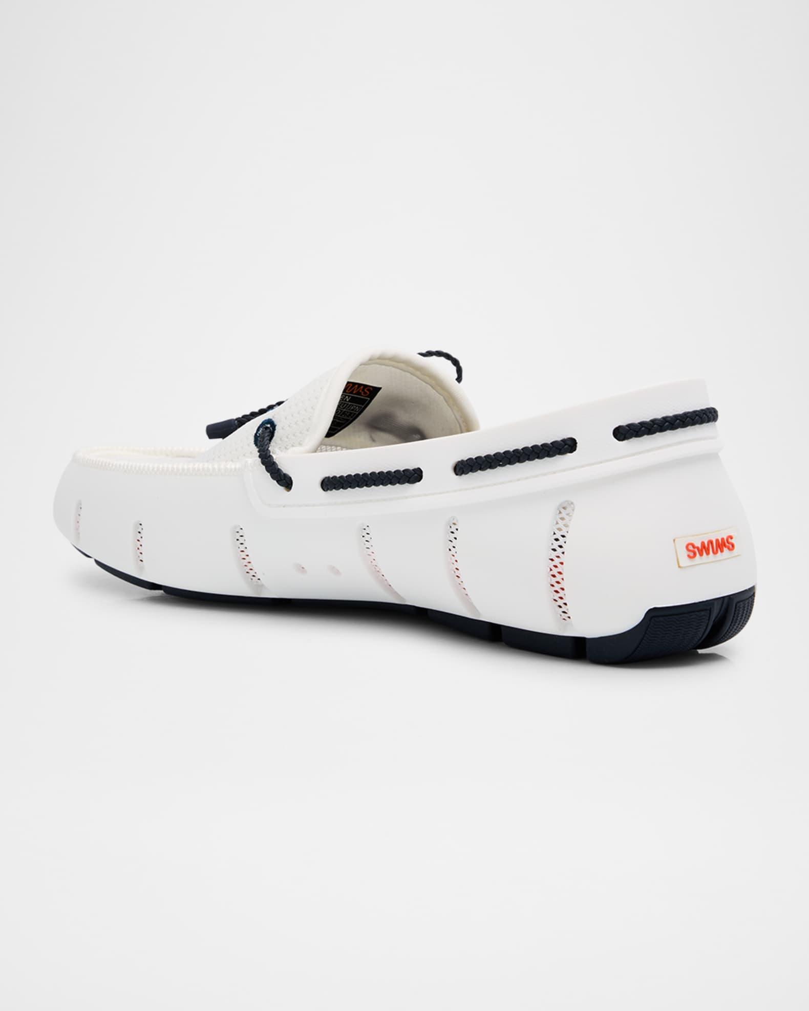 Men's Braided Lace Mesh Loafers Product Image