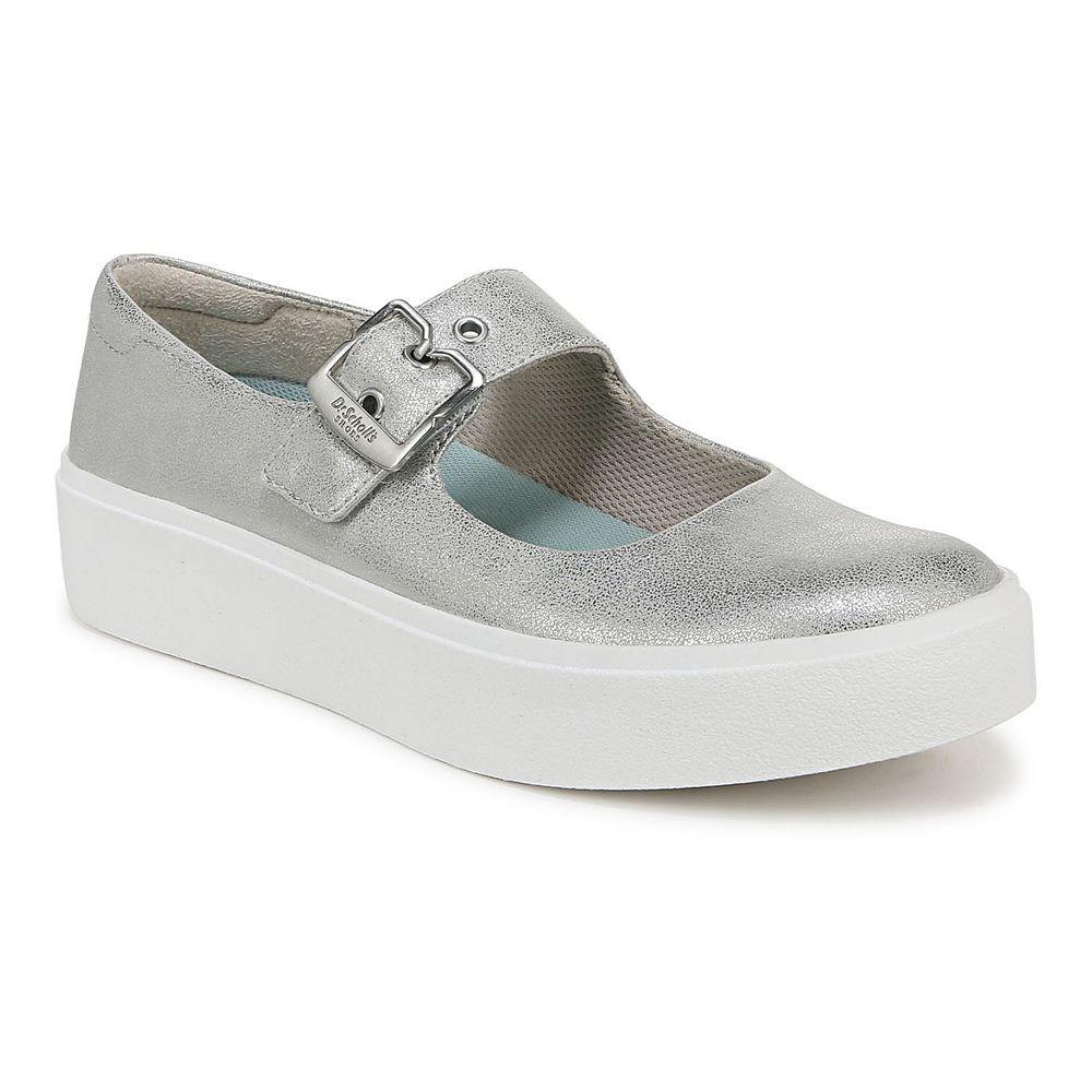 Dr. Scholl's Madison Jane Women's Mary Jane Sneakers, Size: 8.5, Silver Faux Product Image