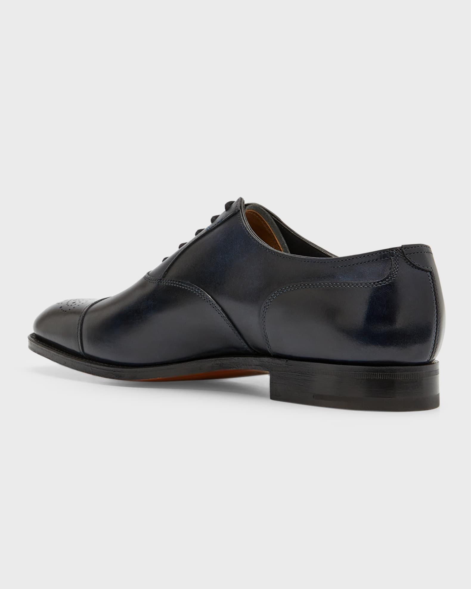Men's Hartland Cap Toe Brogue Leather Oxfords Product Image