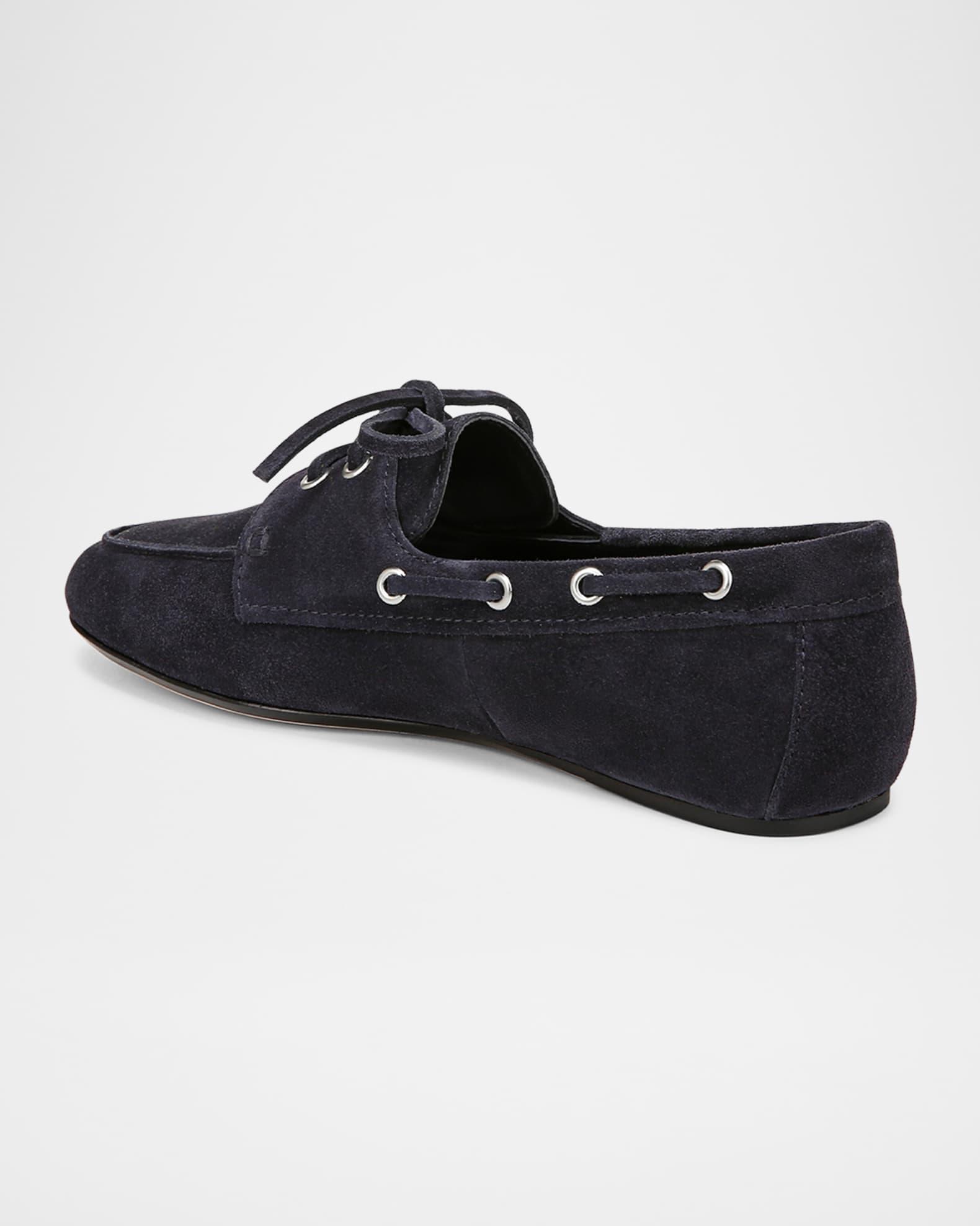Marin Suede Boat Loafers Product Image