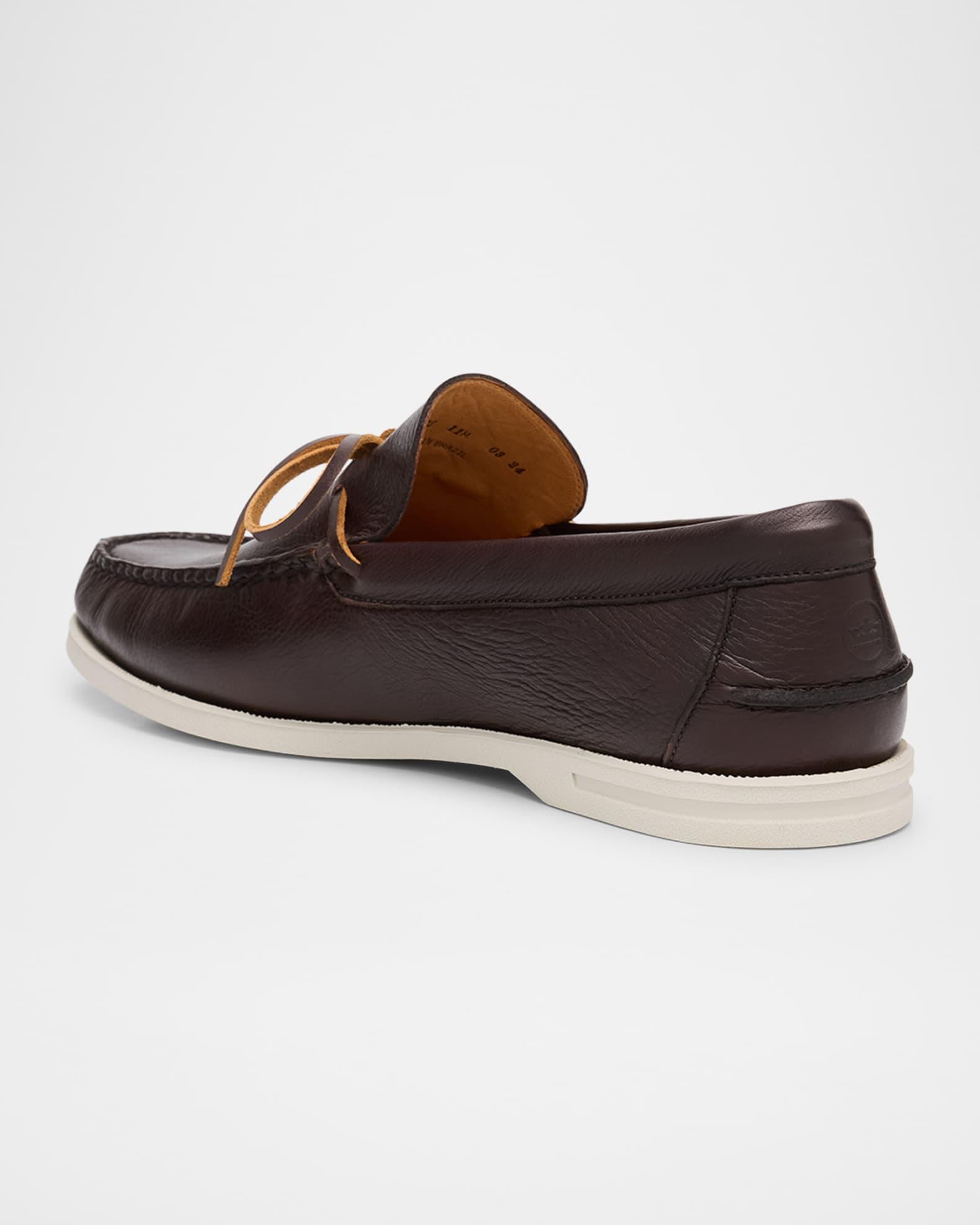 Men's Excursionist Leather Boat Shoes Product Image