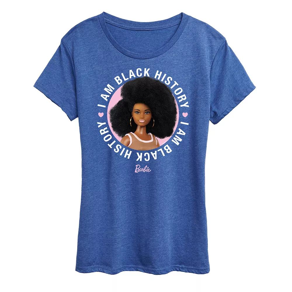 Women's Barbie I Am Black History Graphic Tee,  Product Image