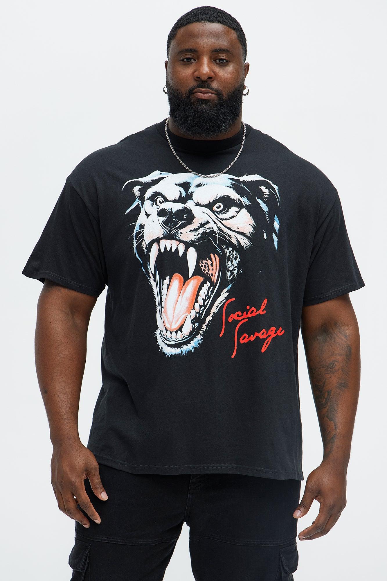 Social Revenge Short Sleeve Tee - Black Product Image